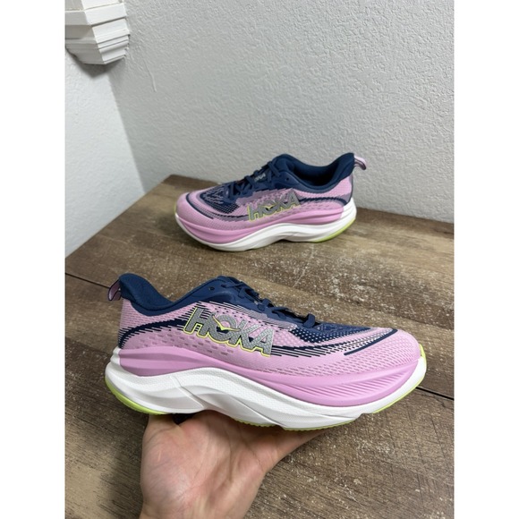 Hoka One One Shoes - Hoka Skyflow Women's Size 9B Midnight Pink Twilight Walking Running Shoes New